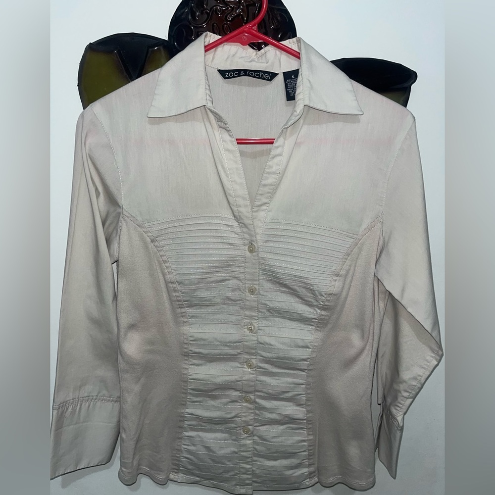 Bottom down blouse spandex  Zac & Rachel